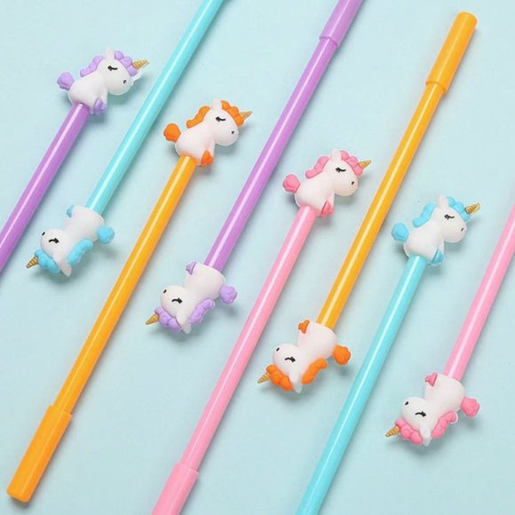 Dreamy Unicorn Gel Pen - 2pcs - Picture 6 of 7